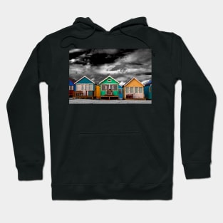 Beach Huts Hengistbury Head Bournemouth Dorset UK Hoodie